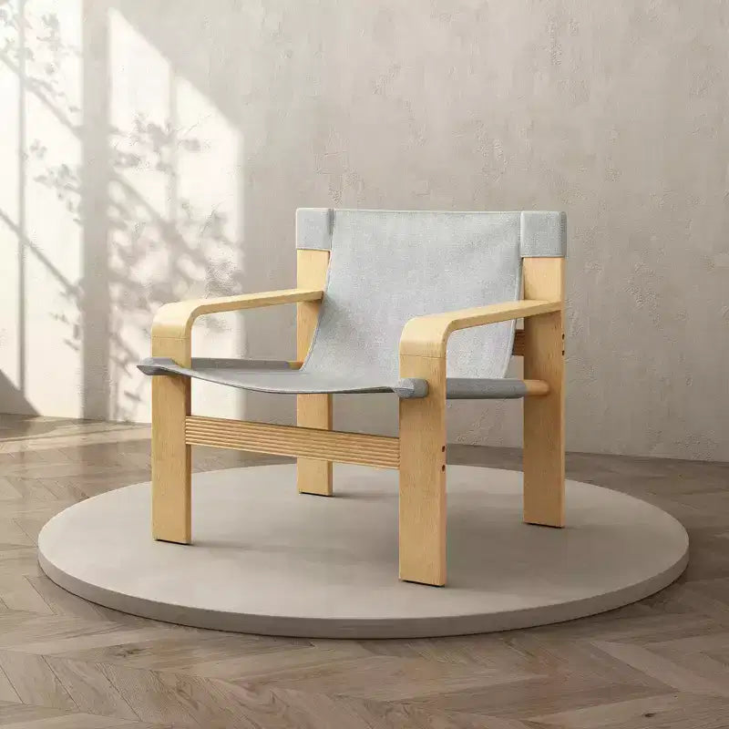 Fauteuil d'appoint Fauteuils de loisirs modernes avec structure en bois massif pour salon, chambre à coucher, balcon