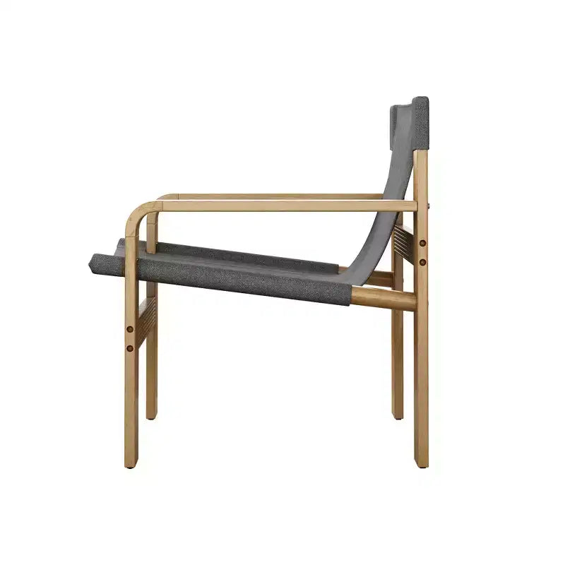 Fauteuil d'appoint Fauteuils de loisirs modernes avec structure en bois massif pour salon, chambre à coucher, balcon