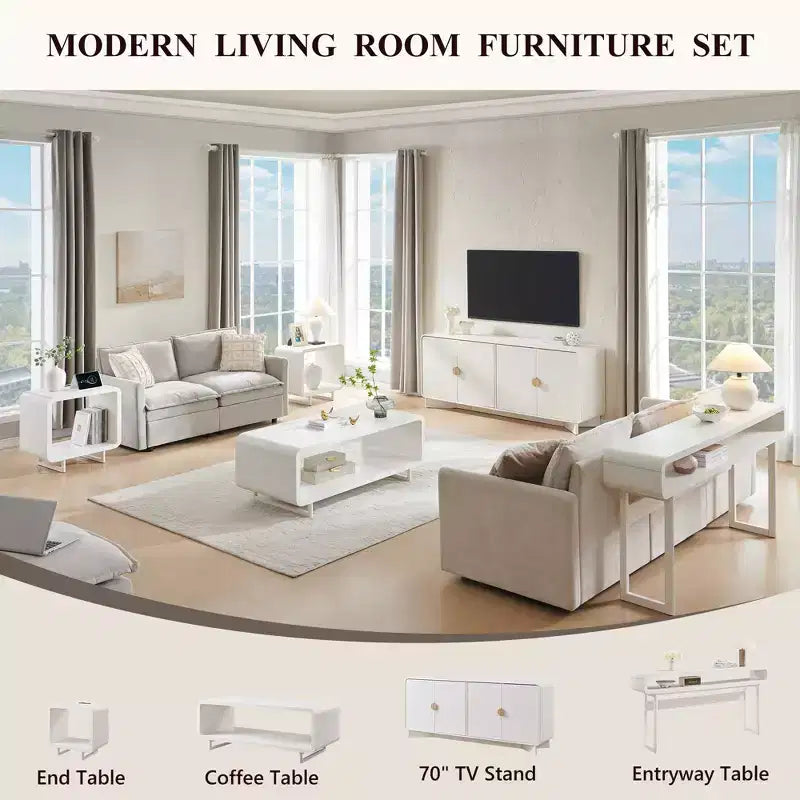 Table d'appoint avec station de recharge 23,6" Table de chevet en bois avec rangement à étagères ouvertes Table d'appoint moderne pour salon et chambre à coucher