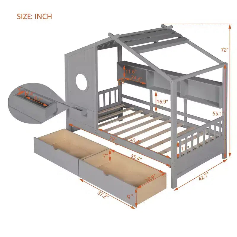 Lit cabane enfant double & Lit cabane pour enfants