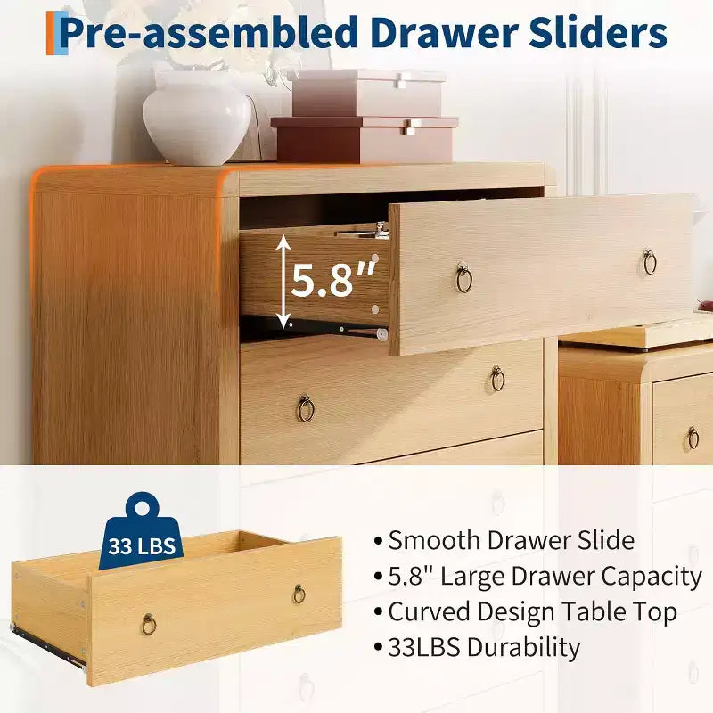 Commode de rangement moderne en bois pour vêtements, meuble de rangement avec tiroirs, organisateur de vêtements