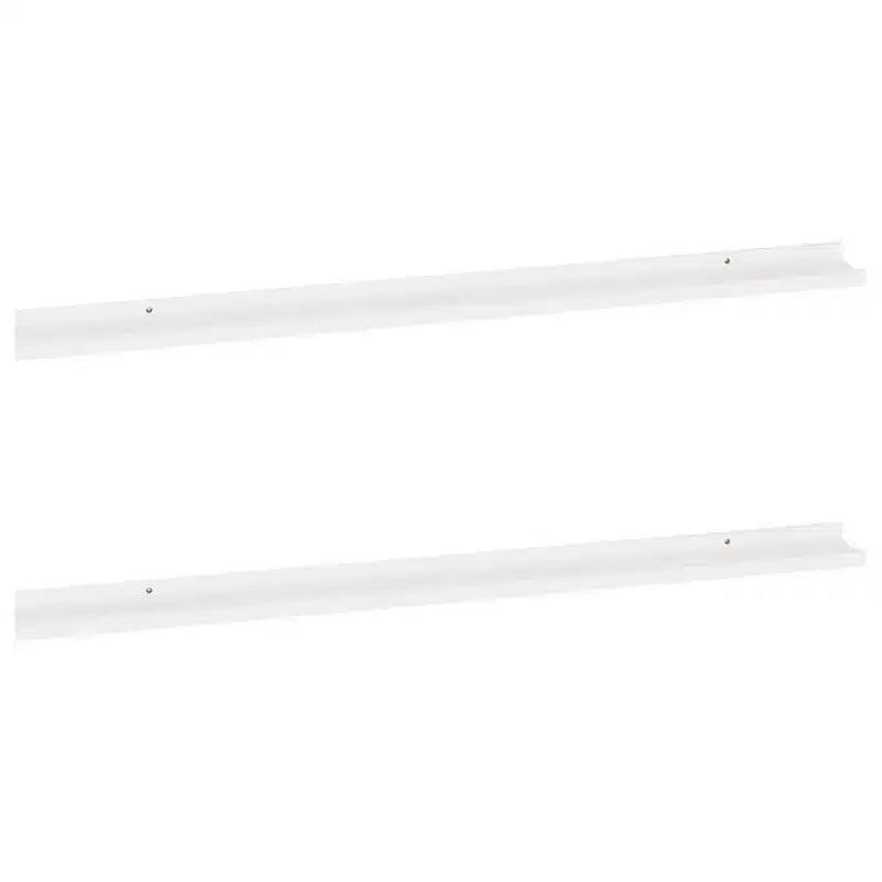Étagère murale, lot de 2, MDF blanc