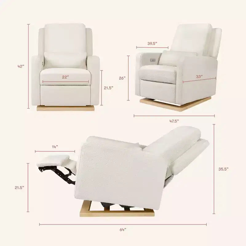 Fauteuil à bascule inclinable électrique