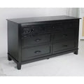 7 Dresser for Bedroom 54 in Wide Drawer Dresser with Storage Freestanding Wooden Closet Storage Chest