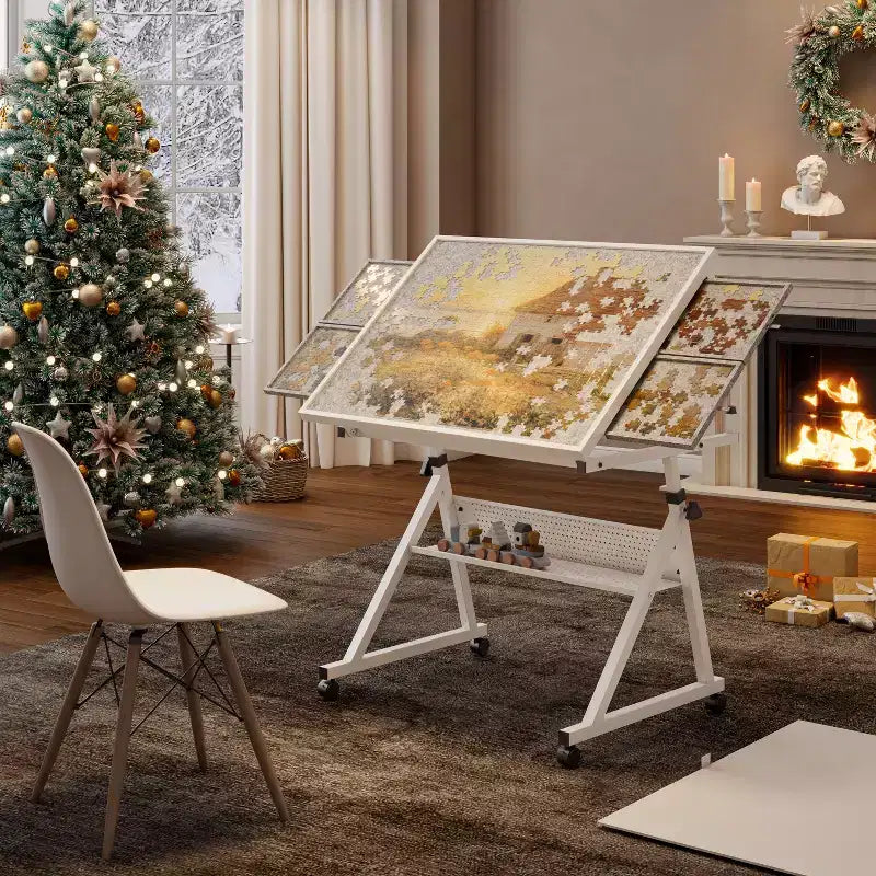 Table de dessin pour puzzle, moderne et réglable