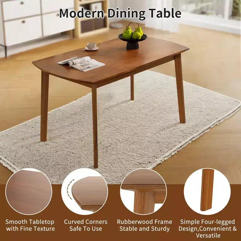 Table à manger moderne du milieu du siècle